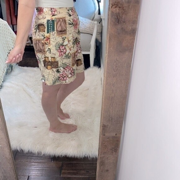 Vintage fun travel print koolait shorts deadstock new with tags - Picture 2 of 7